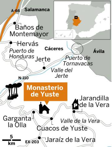 Yuste, cánticos en el refugio del emperador