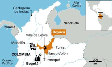Partida de tejo en Boyacá