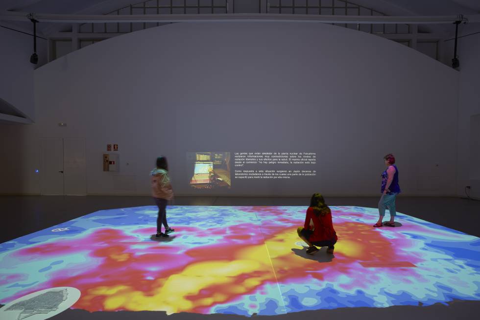 La instalación 'La Zona', hasta el 21 de octubre en LABoral Centro de Arte y Creación Industrial, gira en torno al área de exclusión de la nuclear japonesa de Fukushima.