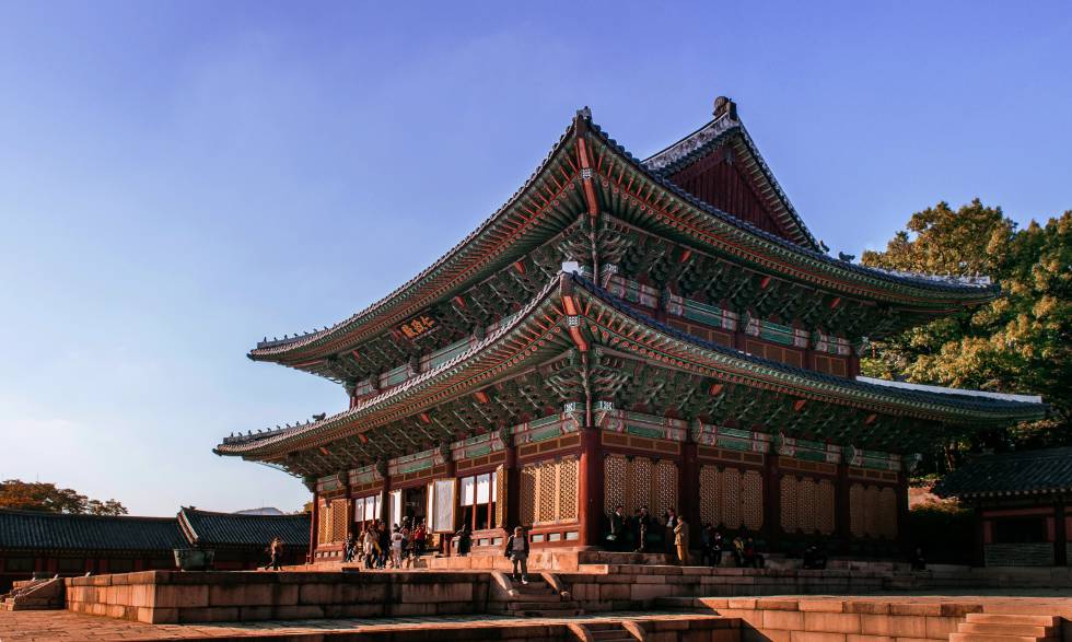 El palacio de Changdeokgung, en Seúl.