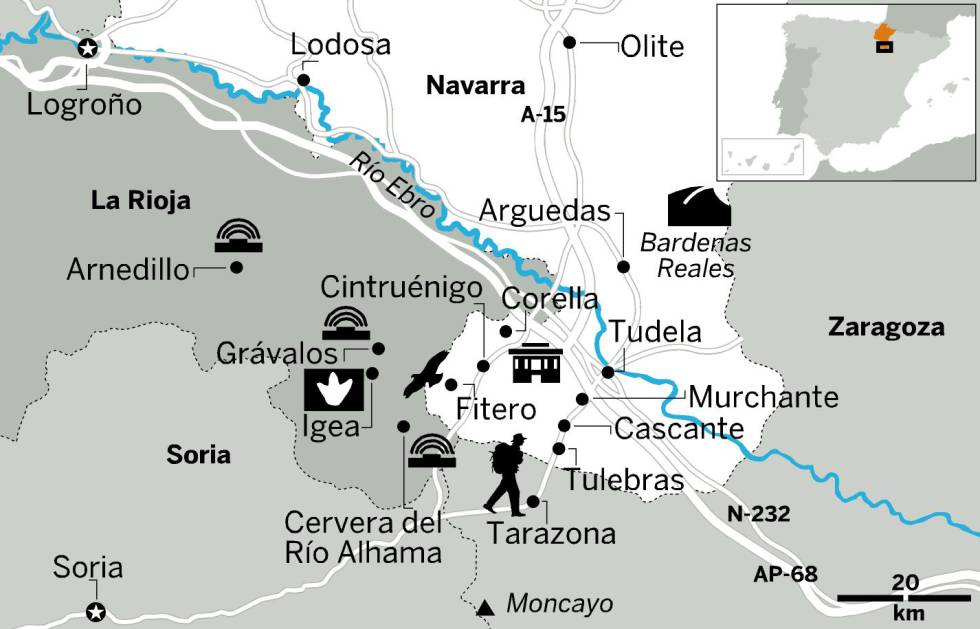 Pimientos, balnearios y otros placeres de otoño en la Ribera Navarra