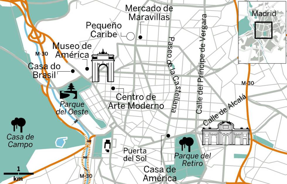 Entre tacos y tango en Madrid