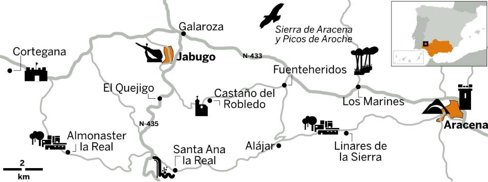 Otoño alquimista en la sierra de Aracena