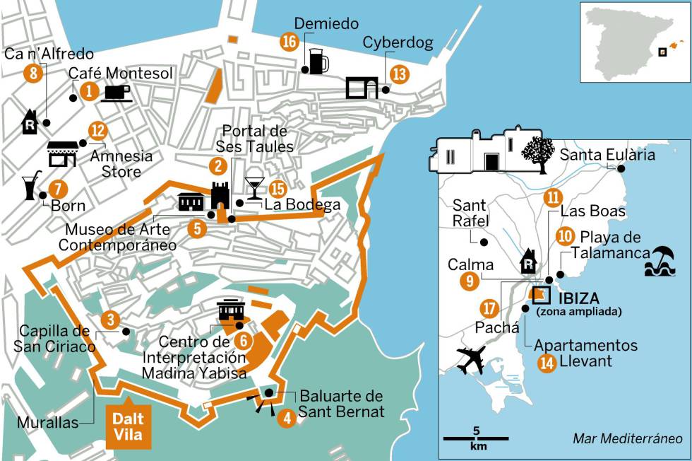 Ibiza, otoño en la ciudad balear