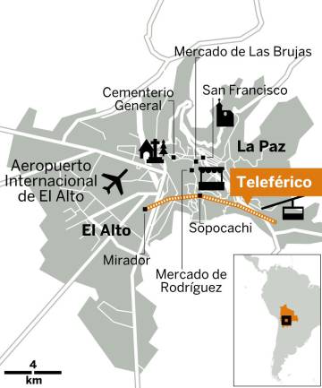 Calles para el asombro en La Paz