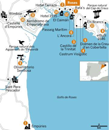 Un día redondo en la bahía de Roses