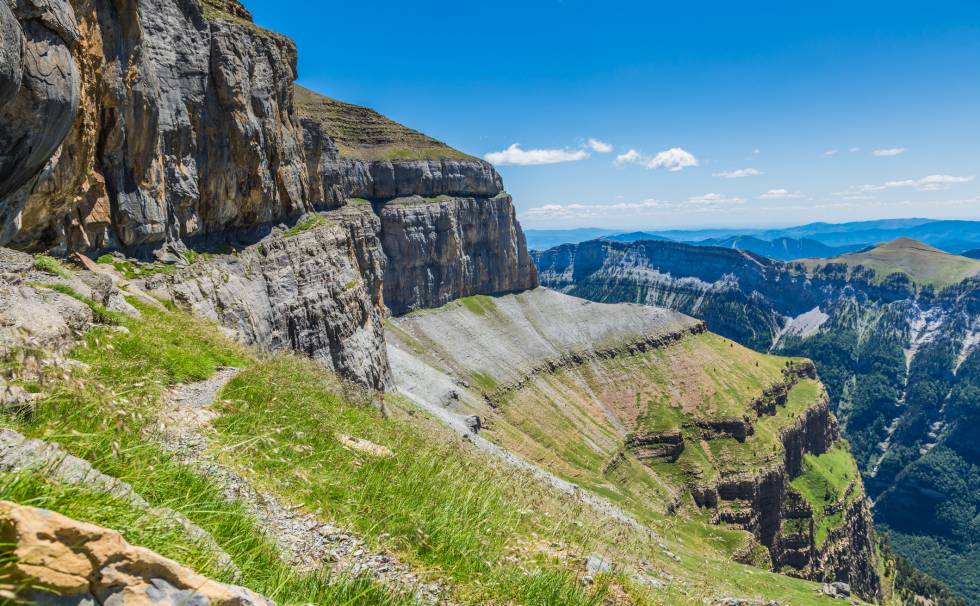 La Faja de las Flores, en el parque nacional de Ordesa y Monte Perdido.