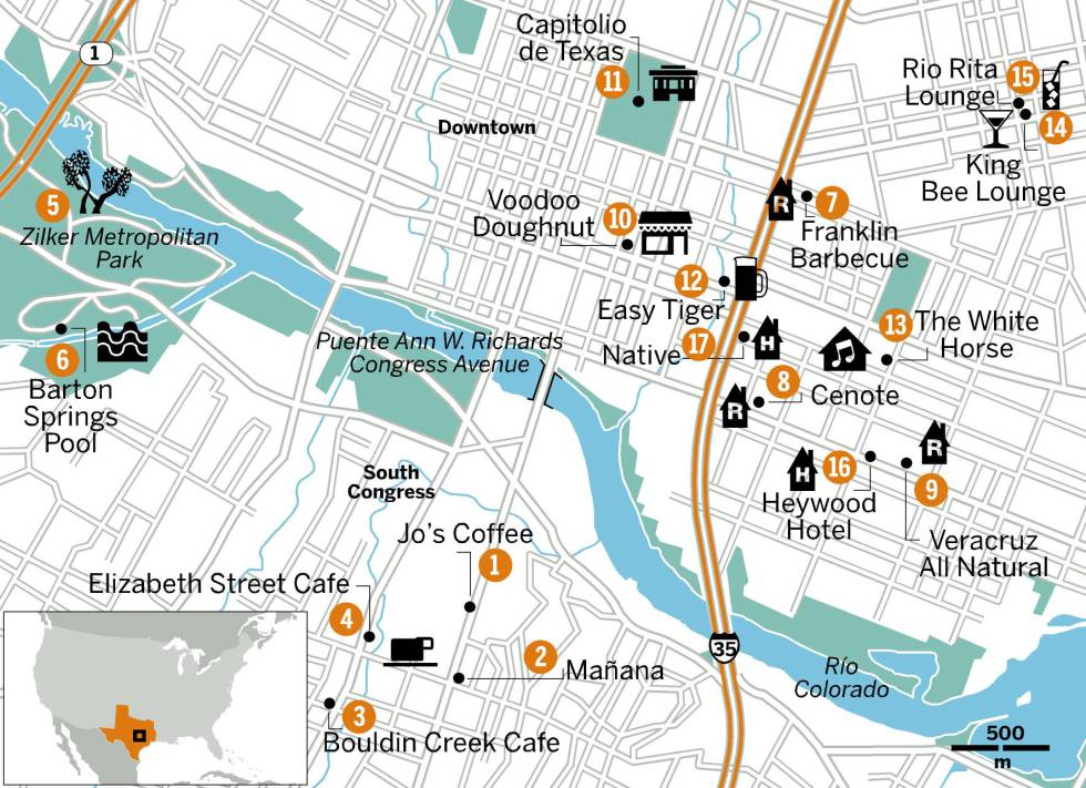 Austin, música y murciélagos en la capital de Texas