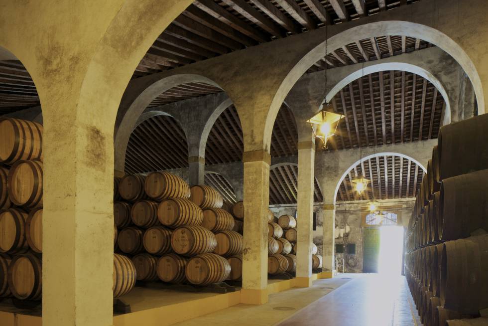 Bodegas Lustau, en Jerez de la Frontera (Cádiz).