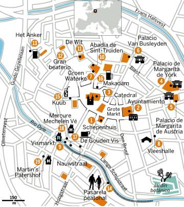 Malinas, la ciudad belga de la tía Margarita
