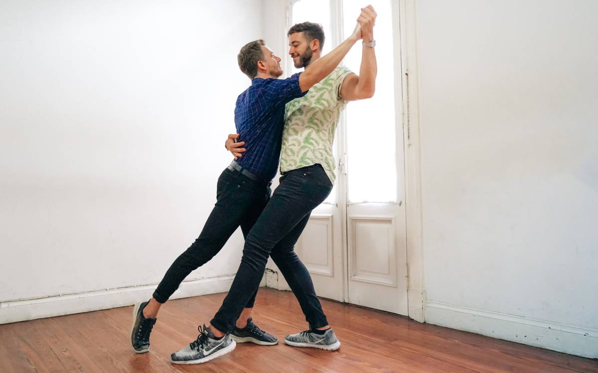 Clase de tango en Buenos Aires