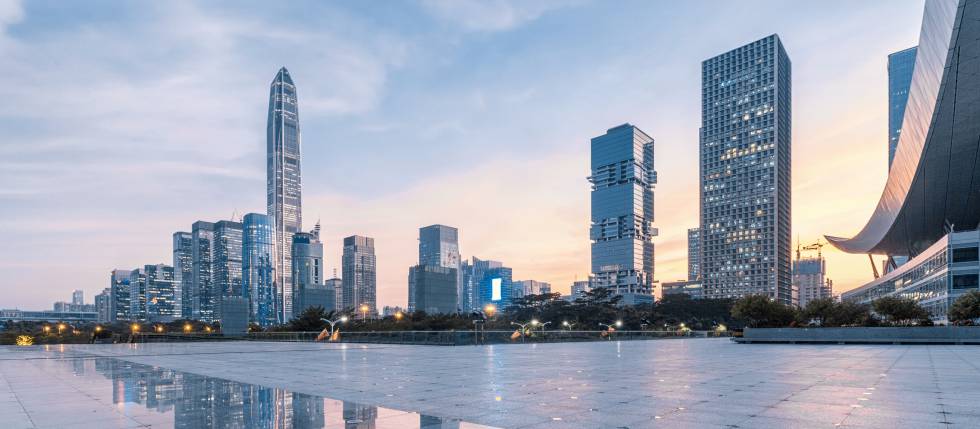 La ciudad china de Shenzhen.