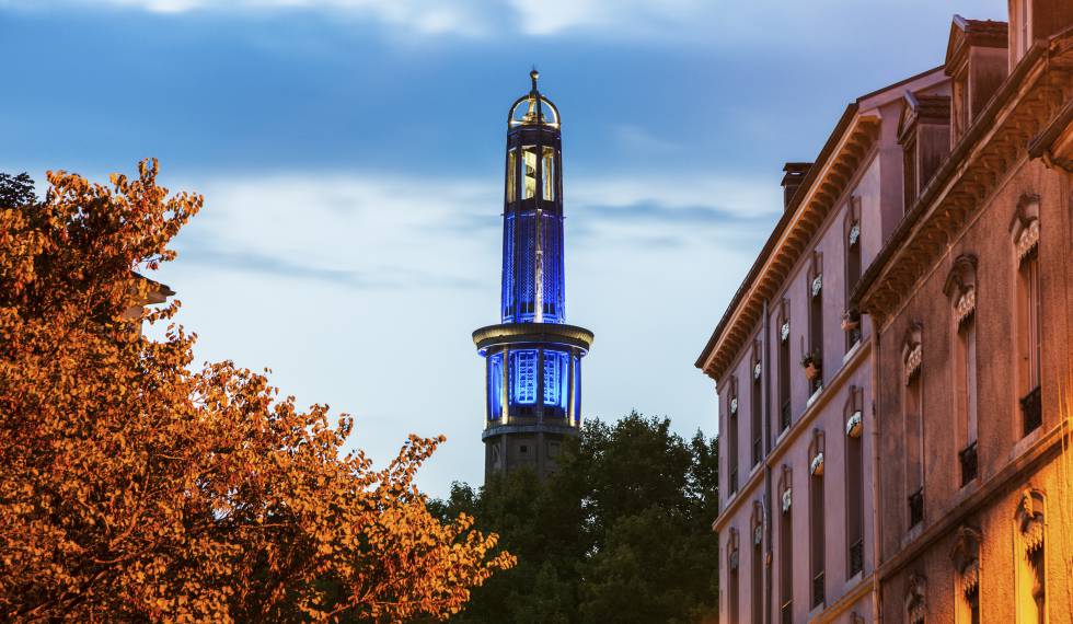 La torre Perret, de Auguste Perret, en Grenoble.