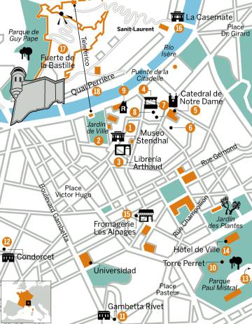 Grenoble, una puerta a los Alpes franceses