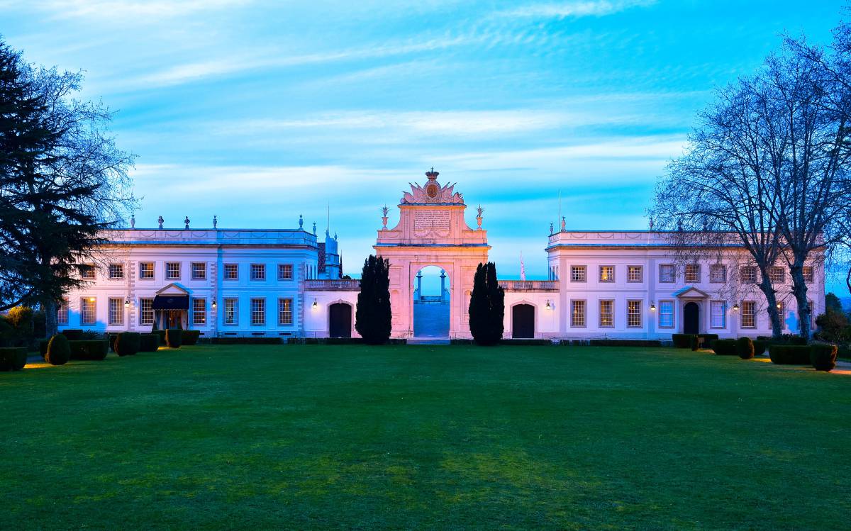 Palácio de Seteais, desayuno con vistas a los jardines de Sintra