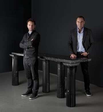 Julien Lombrail (izquierda) y Loïc Le Gaillard, directores de Carpenters Workshop.