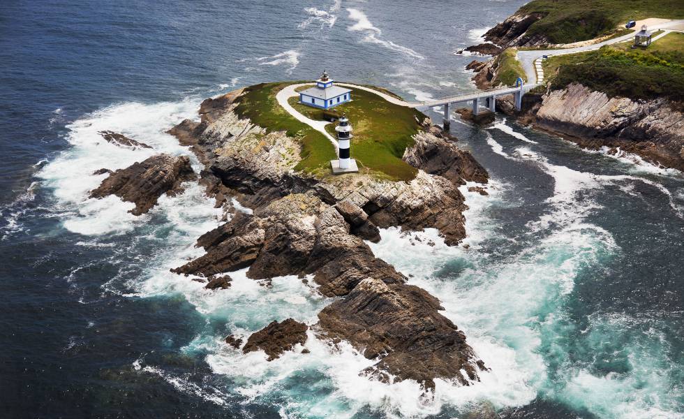 El faro de Isla Pancha (Lugo),