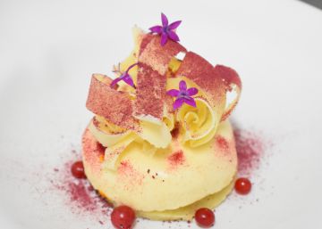 Azafrán, helado de queso en Villarrobledo