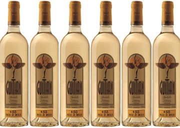Guitian + 50 meses en botella 2014, filigrana aromática Guitian + 50 meses en botella 2014, filigrana aromática