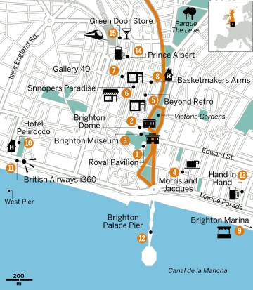 Brighton, una sorpresa en la costa inglesa a una hora de Londres