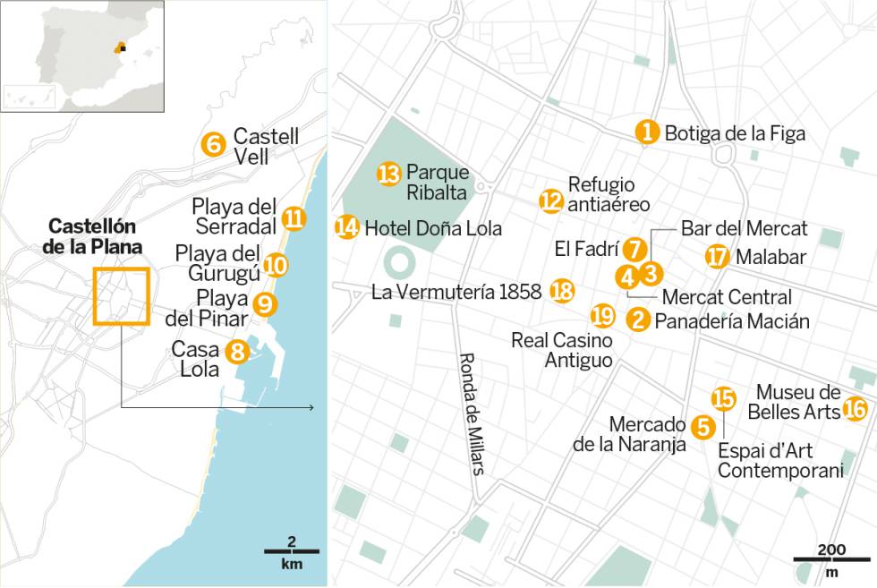 Placeres del Mediterráneo en Castellón de la Plana