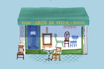 Una calle muy enrollada de Lisboa
