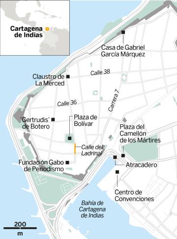 A la luz malva de las seis en Cartagena de Indias