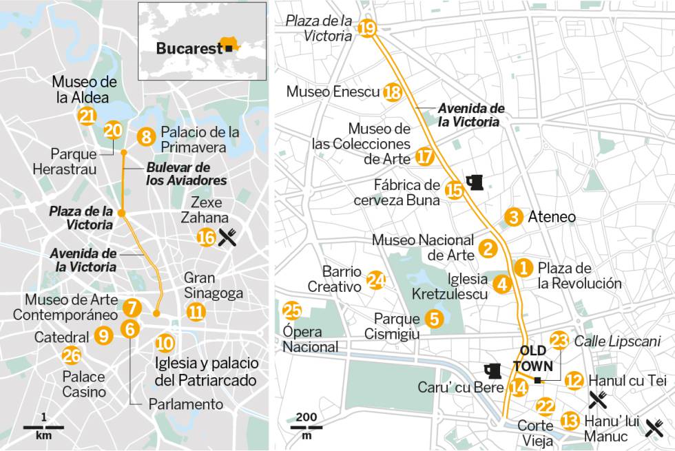 Bucarest, energía renovada en la capital rumana
