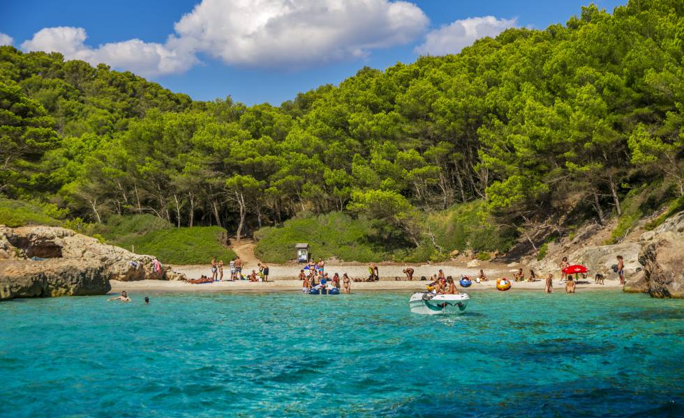 Cala Fustam (Menorca).