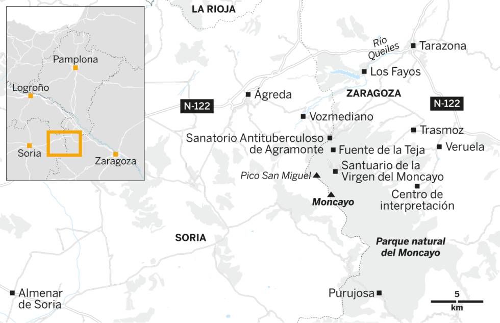 Hayedos, brujas y castillos rumbo al Moncayo
