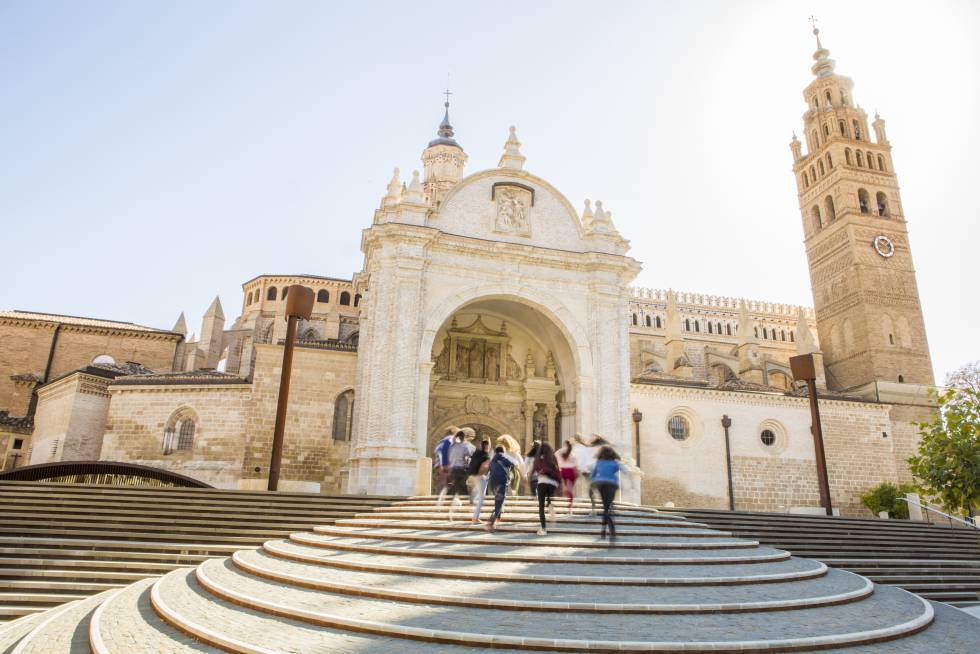 Catedral de Tarazona (Zaragoza), de estilo mudéjar.