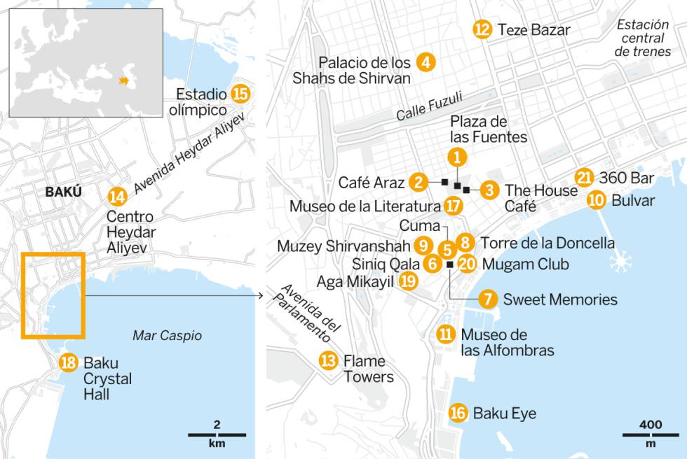 Bakú, esencias de la capital de Azerbaiyán