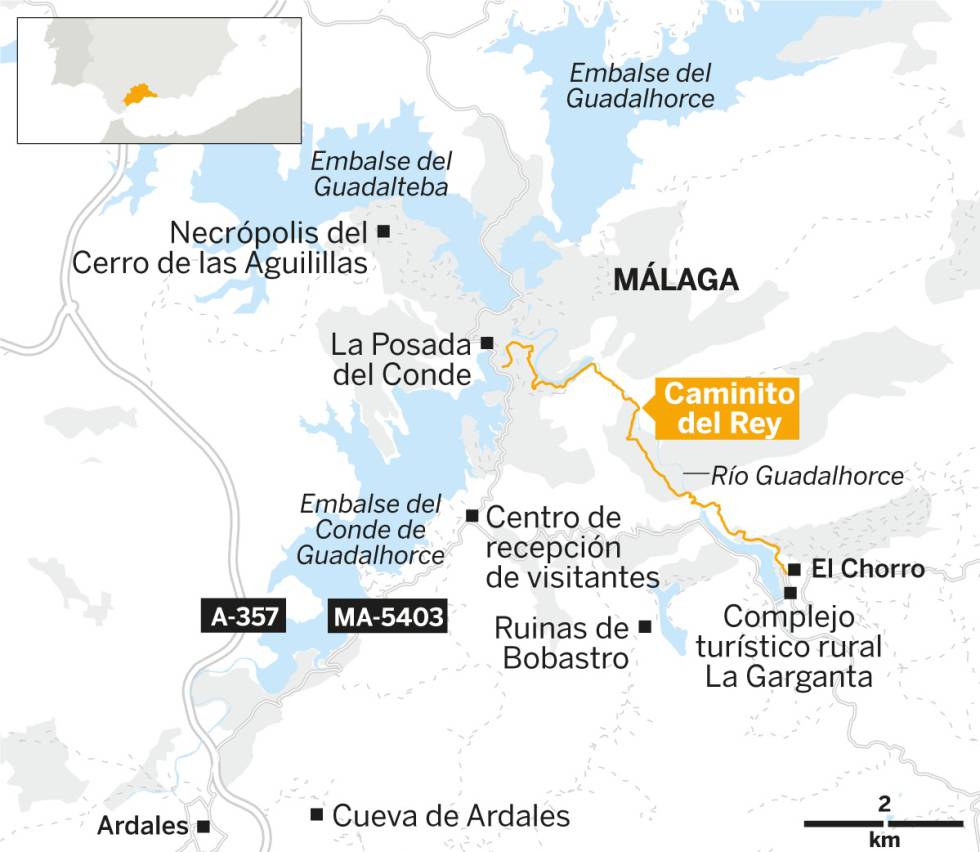 Más allá del Caminito del Rey