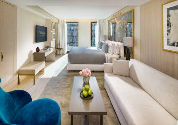 Una habitación del hotel The One Barcelona.