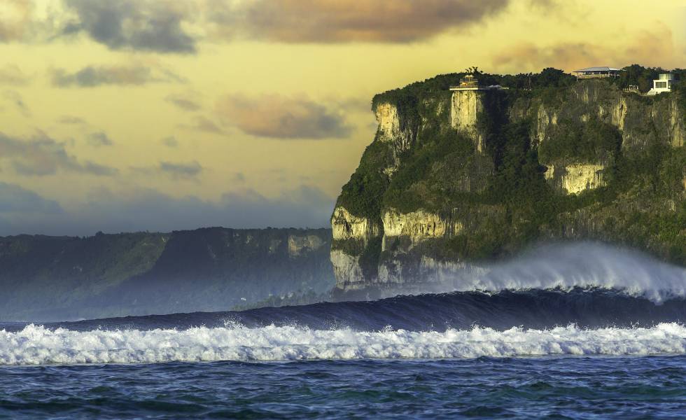 Acantilados Two Lovers Point, en la isla de Guam.