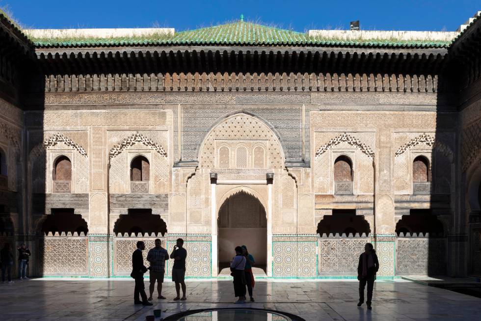 La escuela coránica Bou Inania, en Fez.