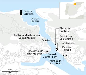 Navegando por la ría de Pasajes de San Juan