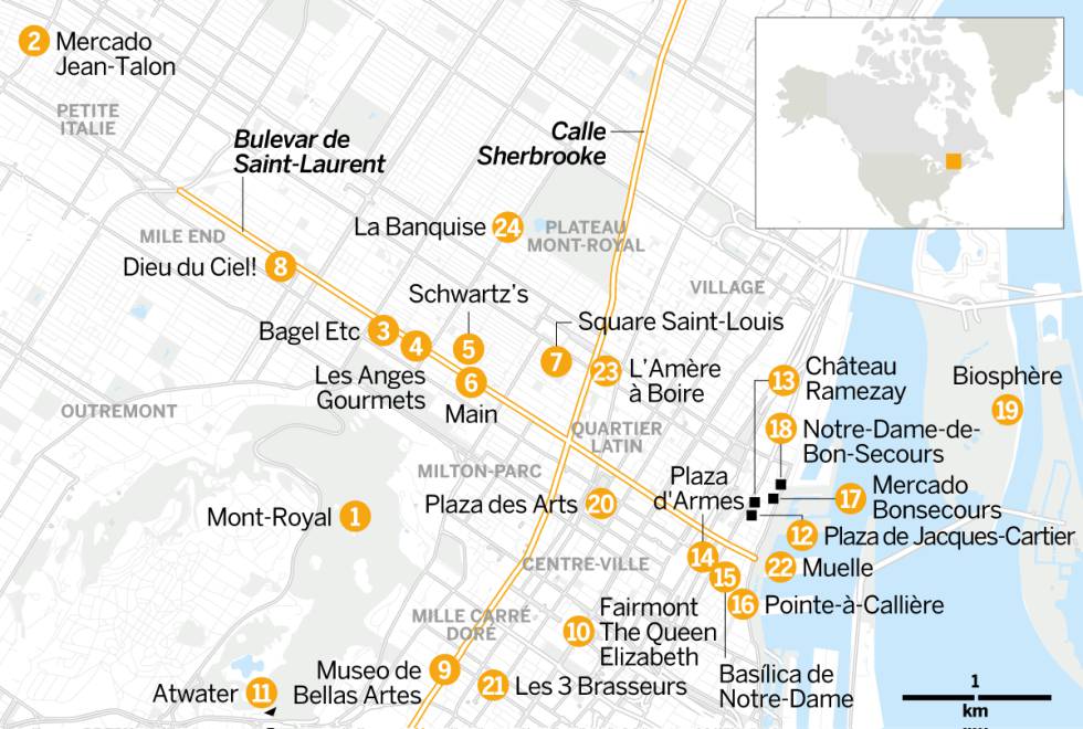 Los ‘bagels’ favoritos de Leonard Cohen y otras pistas de Montreal