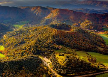 La Garrotxa, magnetisme volcànic