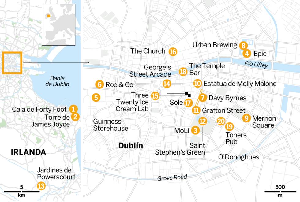 Dublín, la ciudad de los mil ‘pubs’