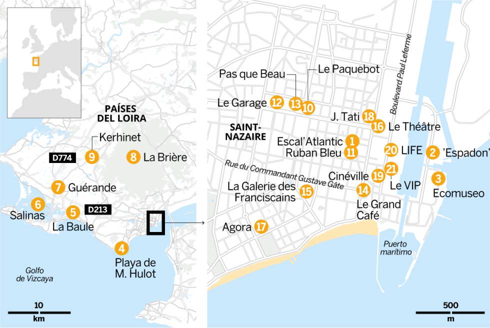 Saint-Nazaire, en busca del oro bretón