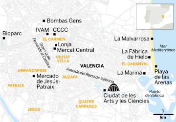 Creativa y efervescente Valencia