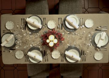 Aprende en cuatro minutos a montar la mesa de Navidad como un profesional Aprende en cuatro minutos a montar la mesa de Navidad como un profesional