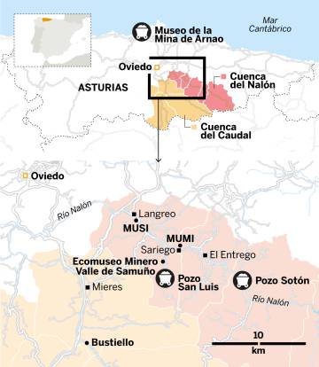 Mineros por un día en Asturias
