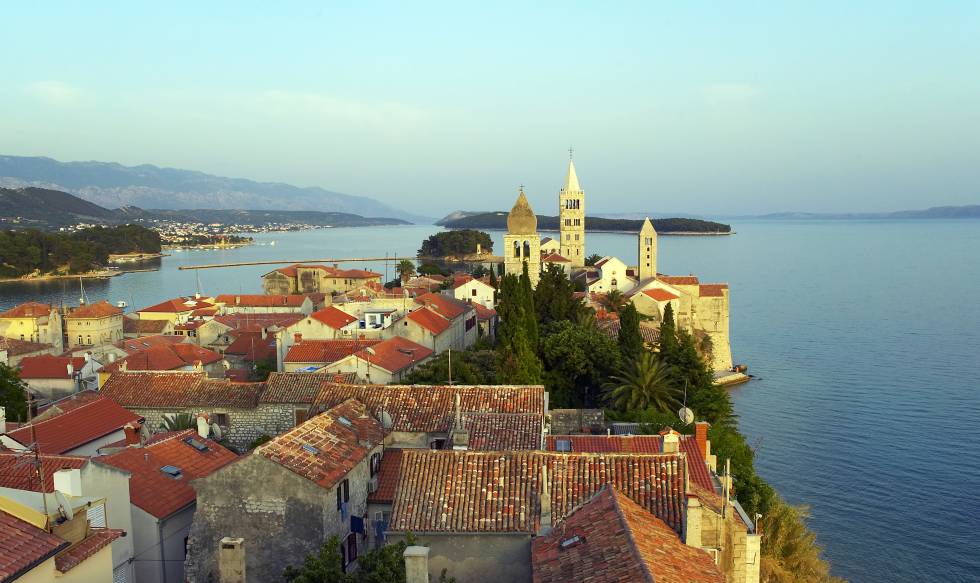 La isla de Rab.