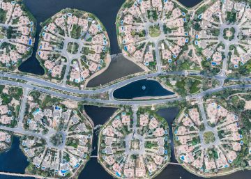 Nueve ciudades a vista de pájaro (o dron) Nueve ciudades a vista de pájaro (o dron)