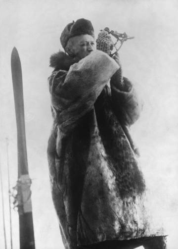 El explorador Roald Amundsen.