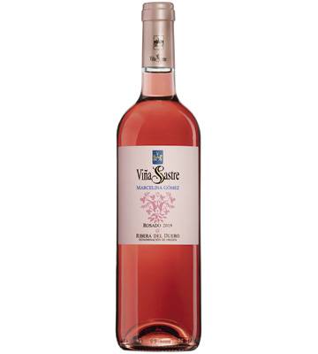 Un brindis fresco y de color rosa