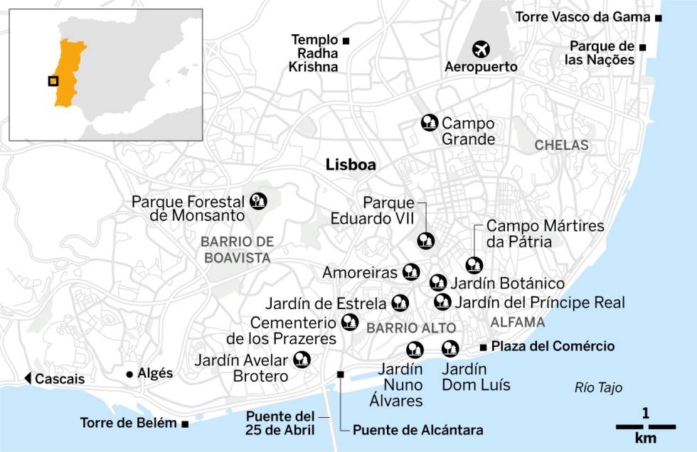 Por la Lisboa más verde