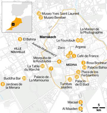 Marrakech, vibrante arte contemporáneo